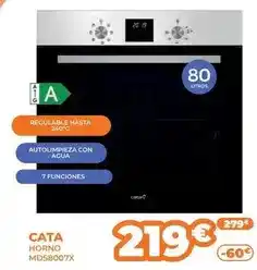 Pascual Martí Cata - horno mds8007x oferta