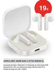 Milar Xiaomi - auriculares buds 6 active bhr8391gl oferta
