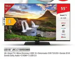 Milar Jvc - led 55 lt-55vd3300s oferta