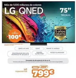 Pascual Martí Lg - 75qned87t6b oferta
