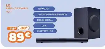 Pascual Martí Lg - barra de sonido sqci oferta
