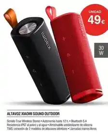 Milar Xiaomi - altavoz sound outdoor oferta