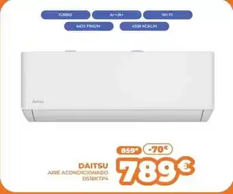 Pascual Martí Daitsu - aire acondicionado ds18ktp4 oferta