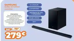 Pascual Martí Samsung - barra de sonido hws700d oferta