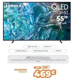 Pascual Martí Samsung - tq55q64d oferta