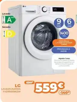 Pascual Martí Lg - lavasecadora f4dr5009a3w oferta