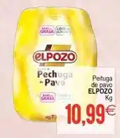 Plenus Supermercados Elpozo - peituga de pavo oferta