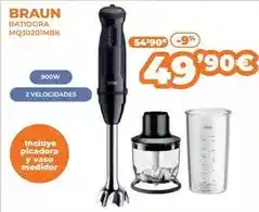 Pascual Martí Braun - batidora mq30201mbk oferta