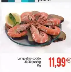 Plenus Supermercados Langostino cocido oferta