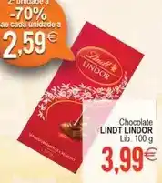 Plenus Supermercados Lindt - chocolate lindor oferta