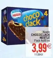 Plenus Supermercados Nestlé - xeado chococlock oferta