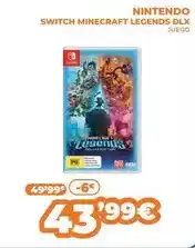 Pascual Martí Nintendo - switch minecraft legends dlx oferta