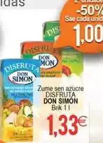 Plenus Supermercados Don simón - zume sen azucre disfruta oferta
