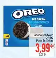Plenus Supermercados Oreo - xeado sandwich oferta