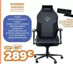 Pascual Martí Phoenix - monarch/ silla gaming oferta