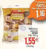 Plenus Supermercados Spar - madalena cadrada oferta