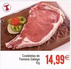Plenus Supermercados Costeletas de tenreira galega oferta