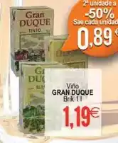 Plenus Supermercados Gran duque - viño oferta