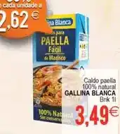 Plenus Supermercados Gallina blanca - caldo paella 100% natural oferta
