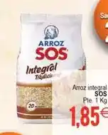 Plenus Supermercados Sos - arroz integral oferta