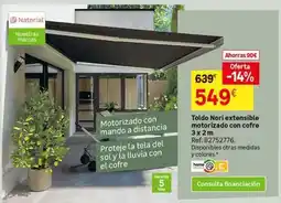 Leroy Merlin Sol - toldo nori extensible oferta