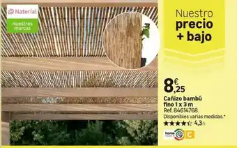 Leroy Merlin Home - canizo bambú fine 1x oferta
