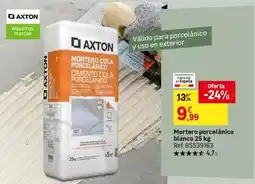 Leroy Merlin Blanco - mortero porcelanico oferta