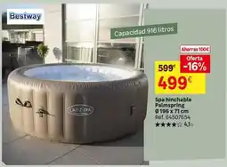Leroy Merlin Bestway - spa hinchable palmspring oferta