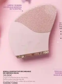 Cristian Lay Dispositivo recargable de limpieza facial oferta