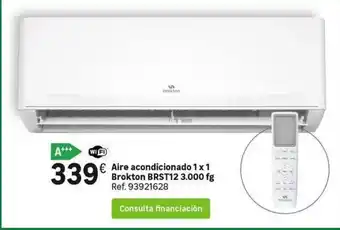 Leroy Merlin Aire - acondicionado 1x 1 brokton brst12 3.000 fg oferta