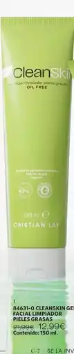 Cristian Lay Clearskin - gel facial limpiador pieles grasas oferta
