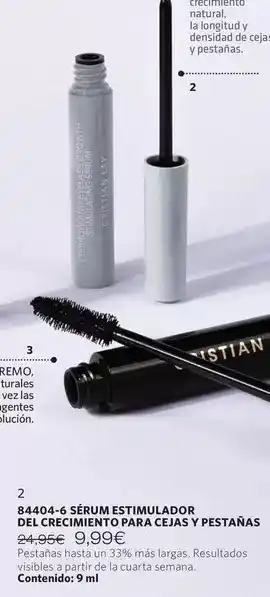 Cristian Lay Cristian lay - serum estimulation del crecimiento para cejas y pestañas oferta