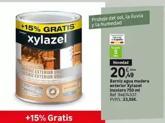 Leroy Merlin Xylazel - agua madera exterior oferta