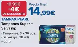 Costco Tampax - tampones super + salvaslip oferta