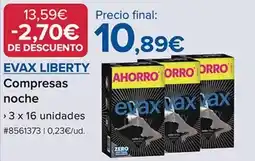 Costco Evax - compresas noche oferta