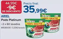 Costco Ariel - pods platinum oferta