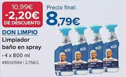 Costco Don limpio - limpiador bano en spray oferta