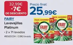 Costco Fairy - lavavajillas platinum oferta