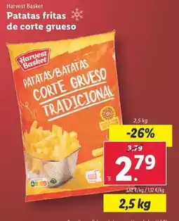 Lidl Harvest basket - patatas fritas de corte grueso oferta