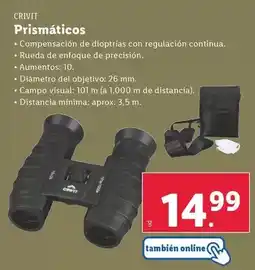 Lidl Crivit - prismáticos oferta