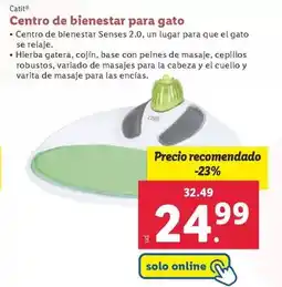 Lidl Catit - centro de bienestar para gato oferta