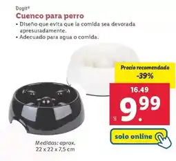 Lidl Dogit - cuenco para perro oferta