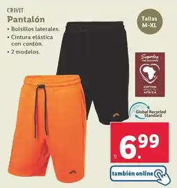 Lidl Crivit - pantalon oferta