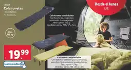 Lidl Crivit - colchonetas oferta