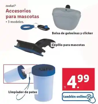 Lidl Zoofari - accesorios para mascotas oferta