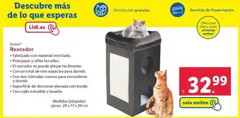 Lidl Zoofari - rascador oferta