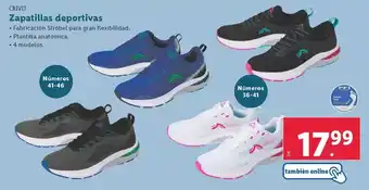 Lidl Crivit - zapatillas deportivas oferta
