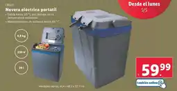 Lidl Crivit - nevera eléctrica portatil oferta