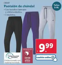 Lidl Crivit - pantalón de chándal oferta