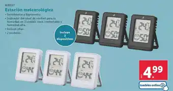 Lidl Auriol - estación meteorológica oferta